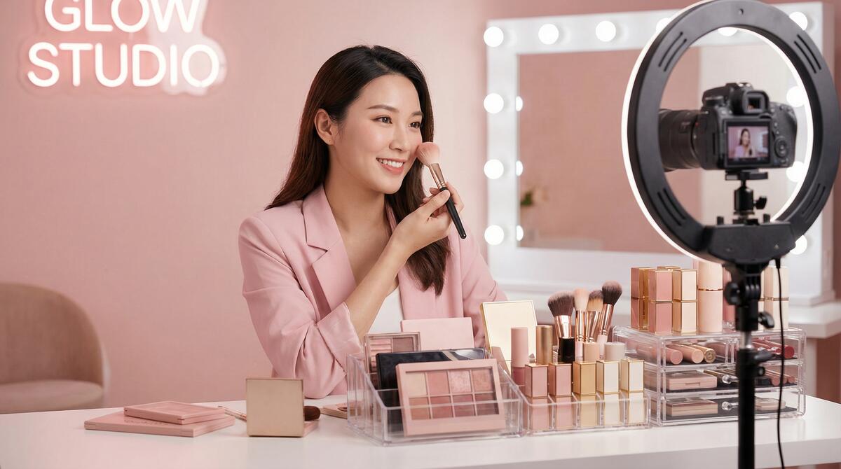 糖心vlog美妆视频教程